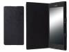 Sony Xperia Z Ultra Δερμάτινη Πολυτελής Θήκη Flip - Μαύρο
